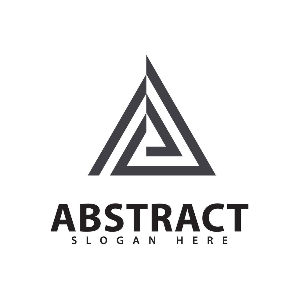 Triangle Logo Template design vector