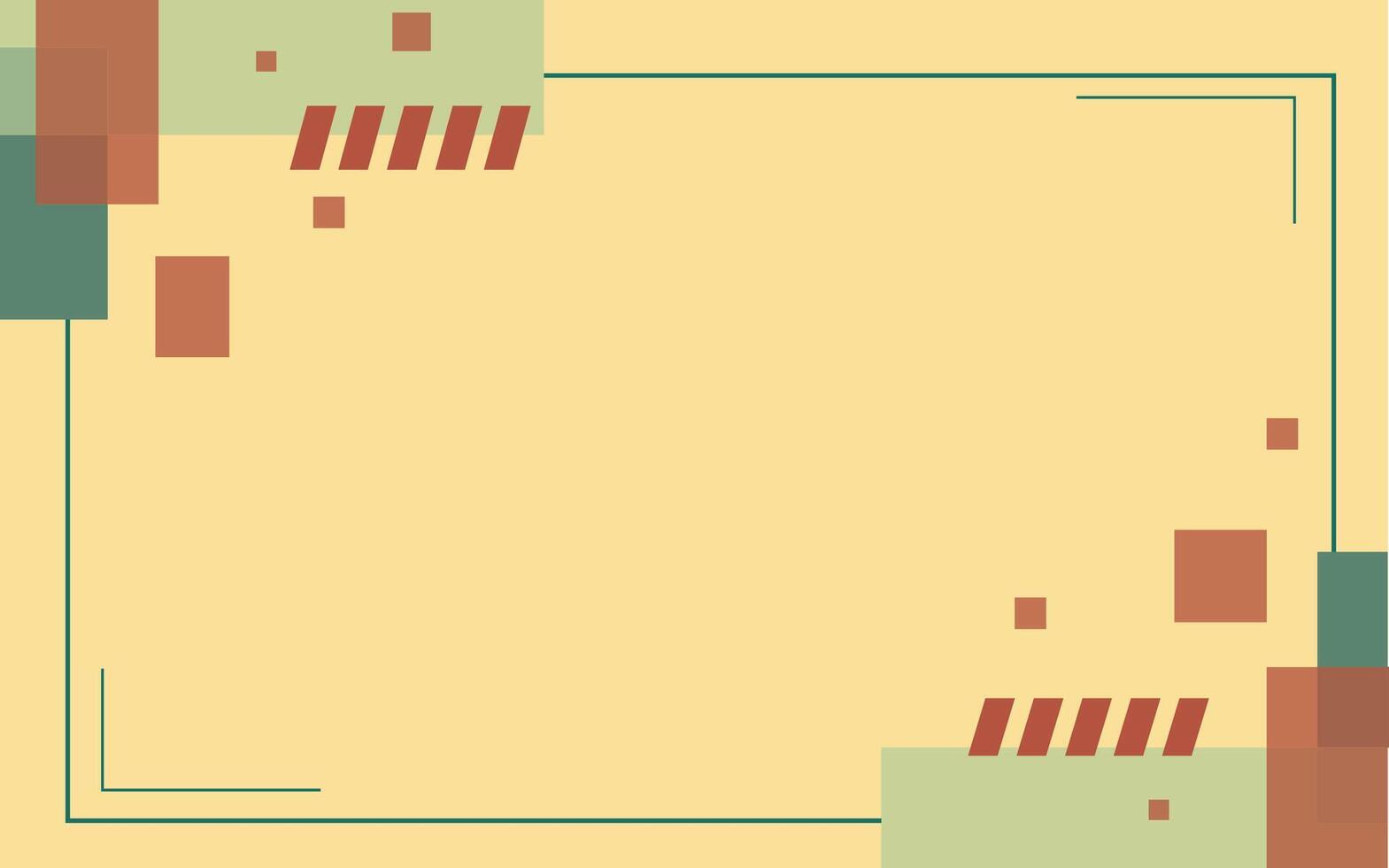 A square frame with squares and lines on it vector