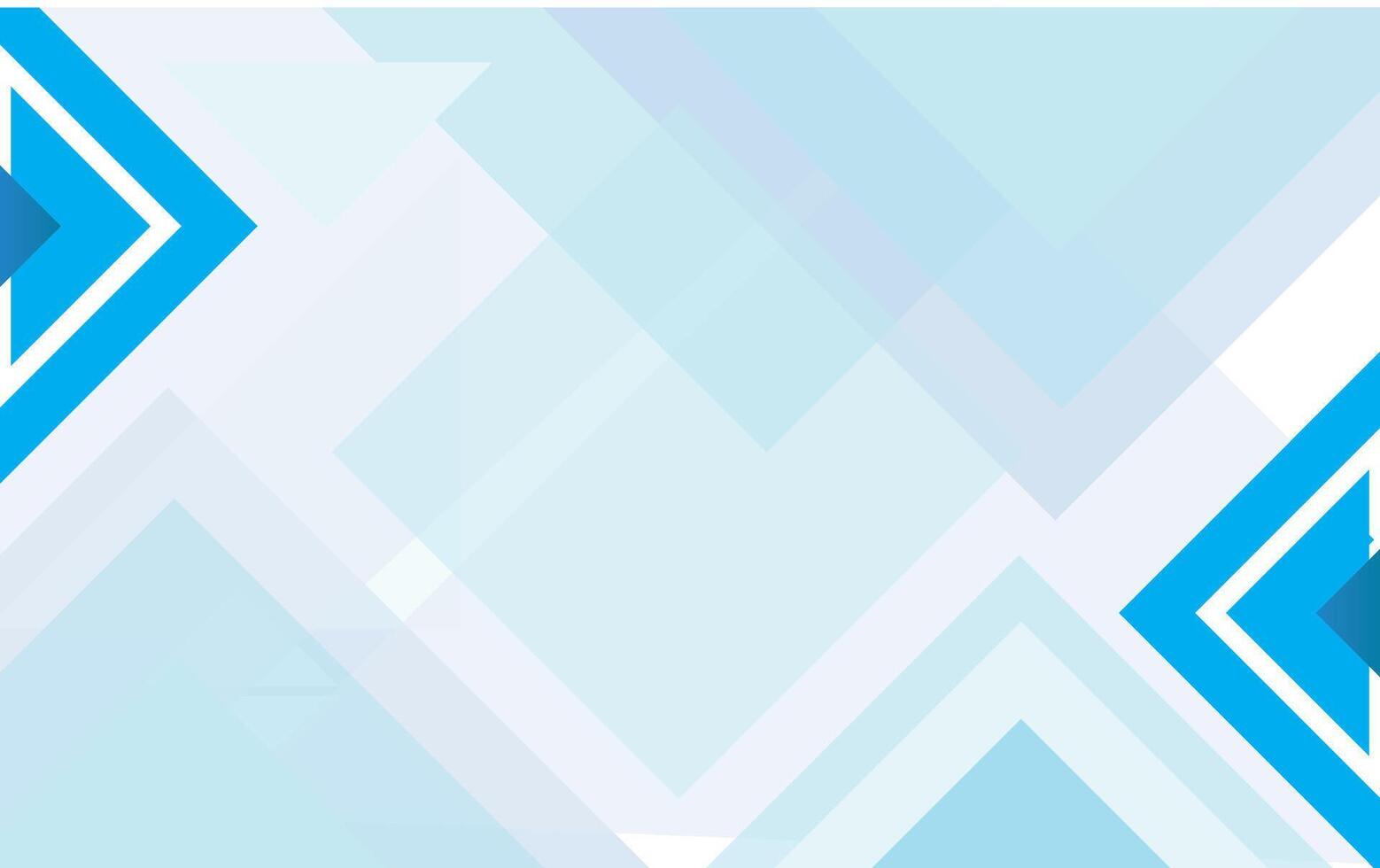 Blue and white geometric background with a diamond shape vector