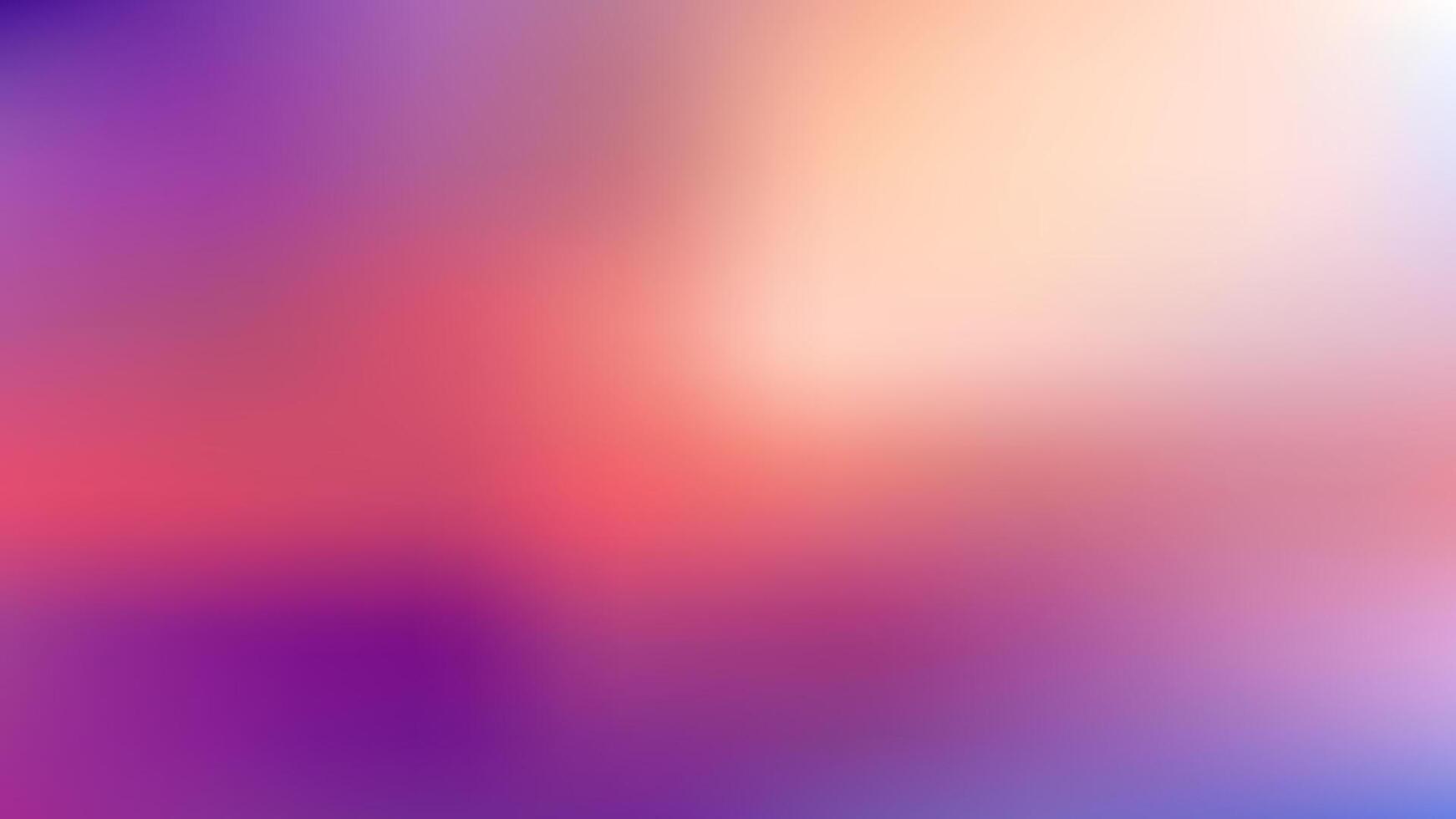Abstract fluid liquid purple and orange gradation texture, blur background illustration vector