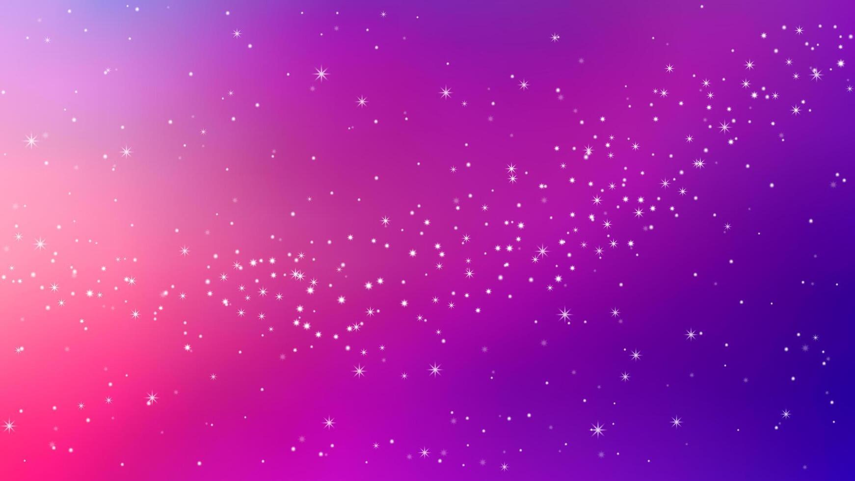 Galaxy background bright stars, milky way, deep space wallpaper illustration vector