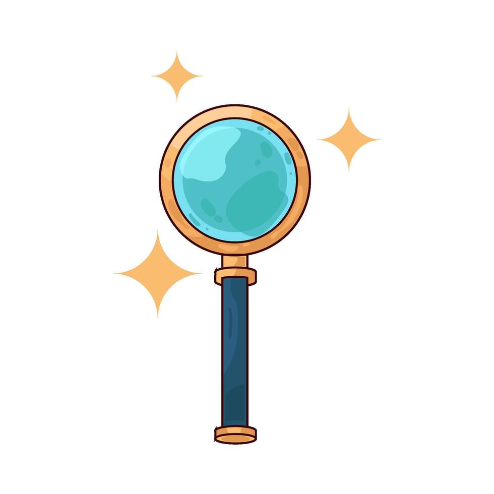Illustration of magic wand vector
