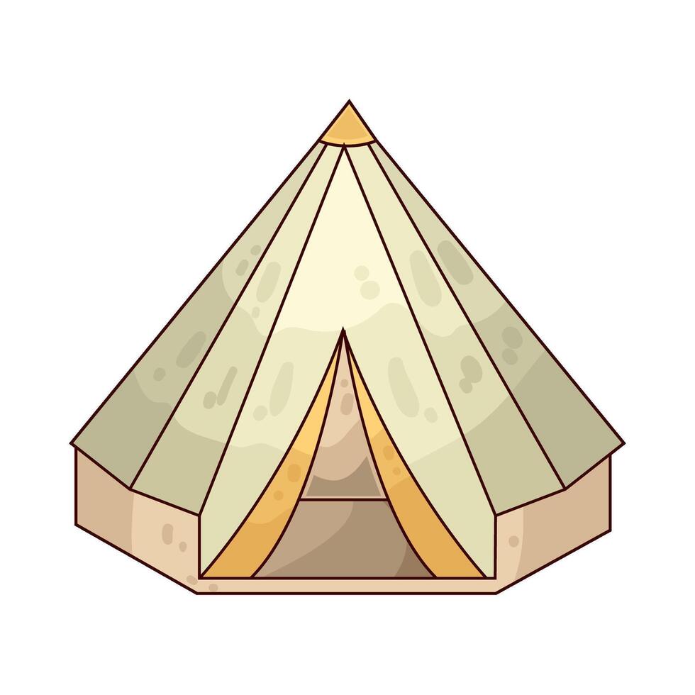 Illustration of circus tent vector