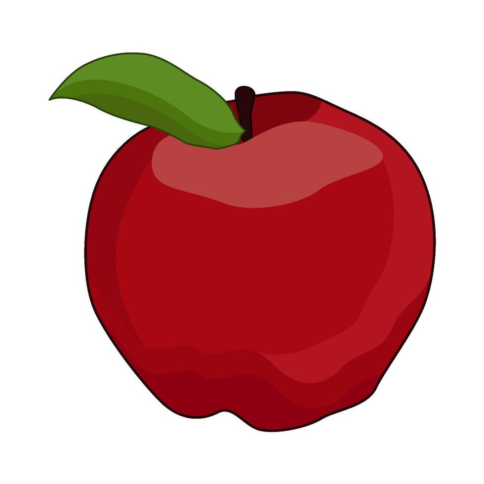 illustration of apple vector