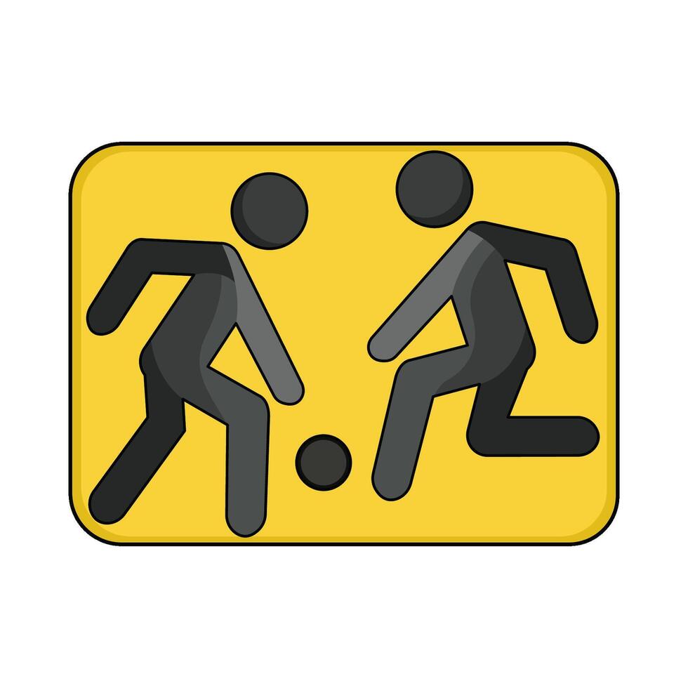 illustration of playground sign vector