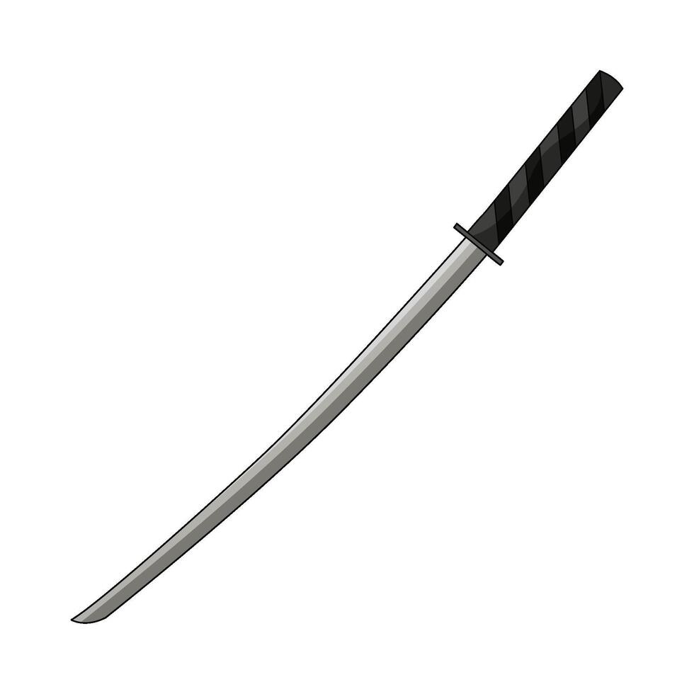 illustration of katana vector