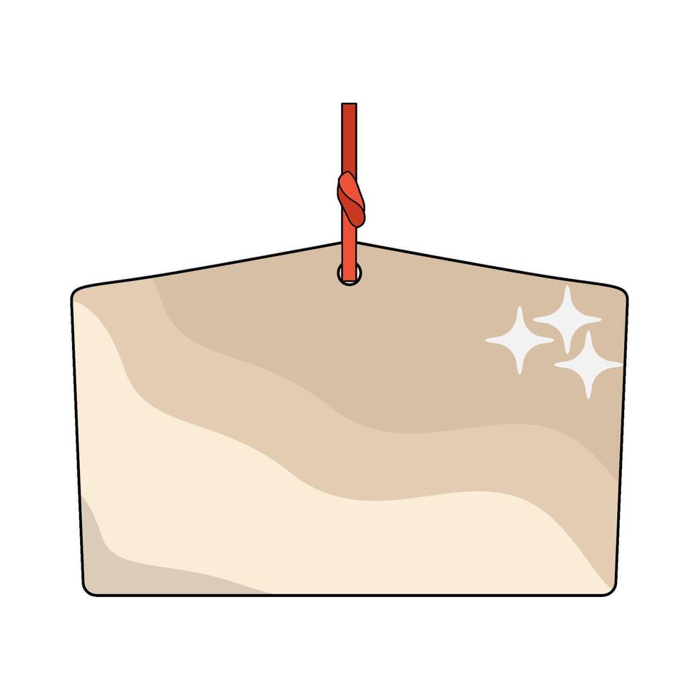 illustration of omamori vector