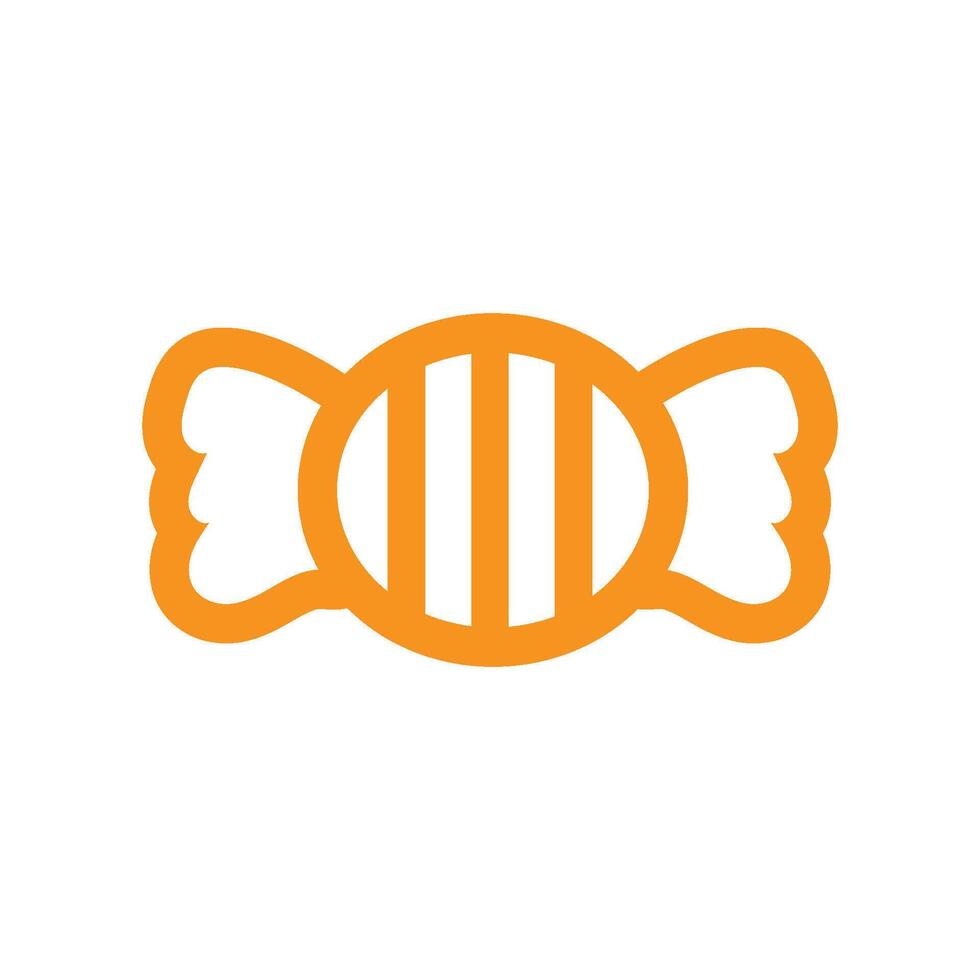 A logo for a candy bar vector
