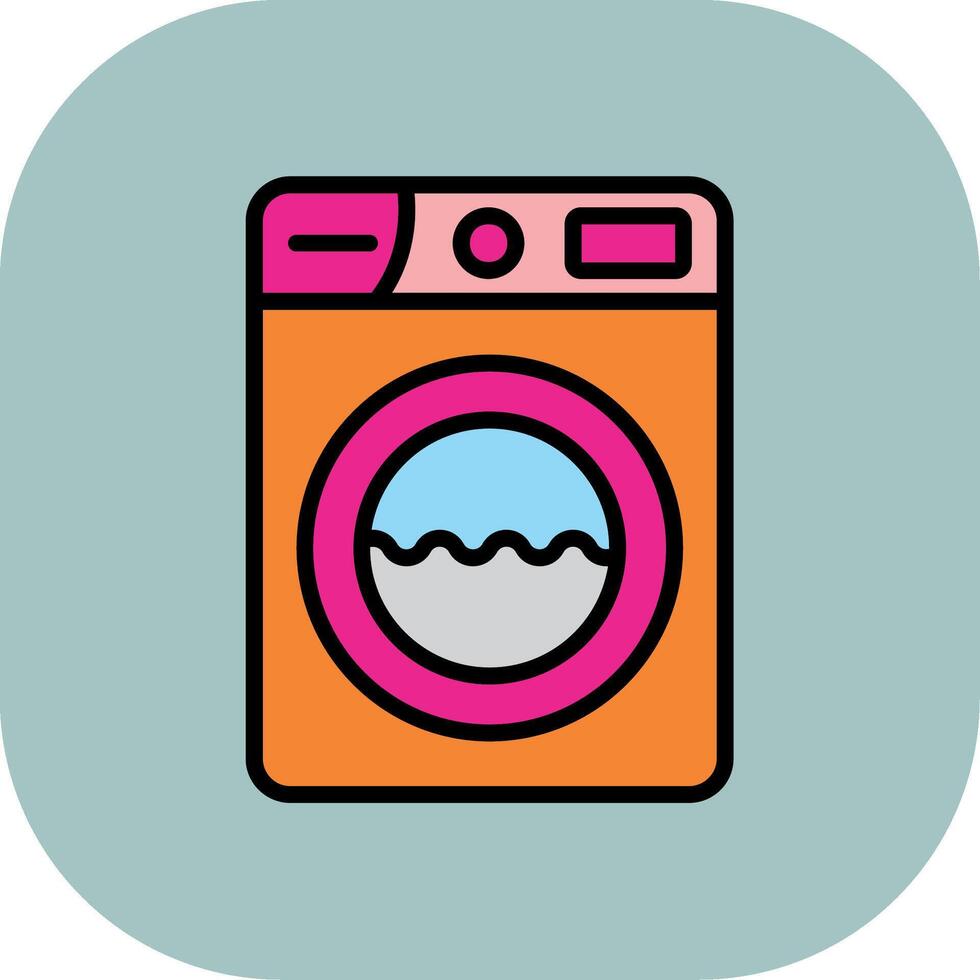 Washing Machine Icon vector