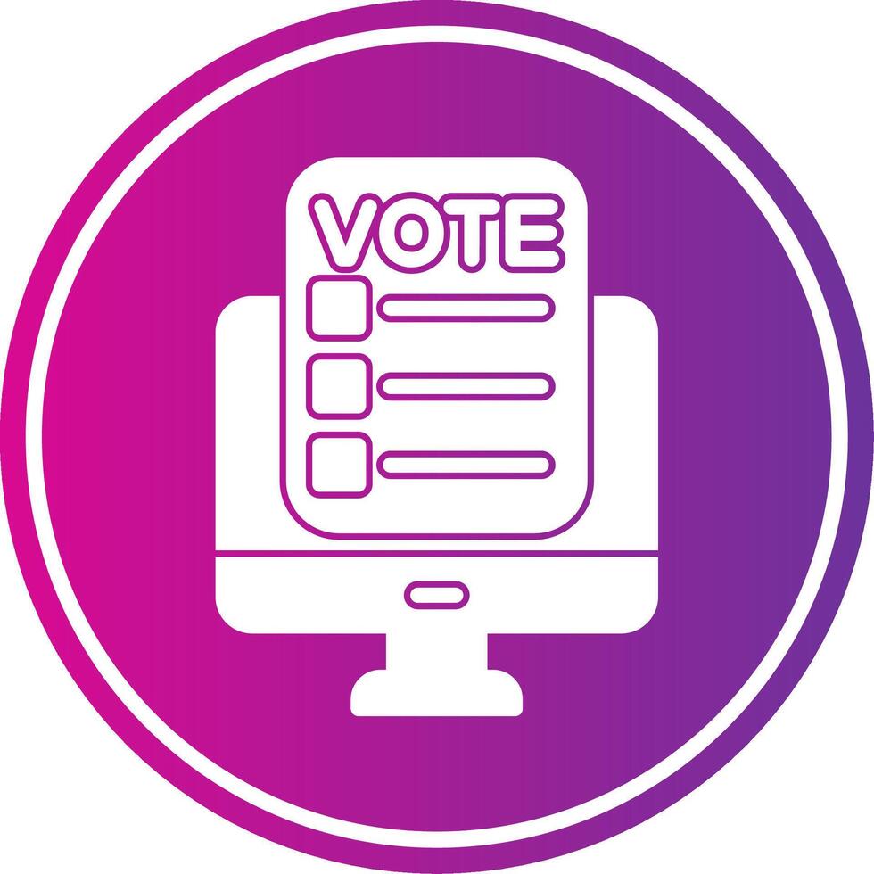 Online Work Icon vector