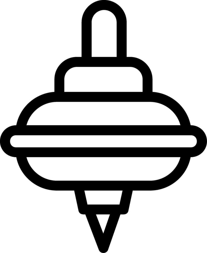 spinning toy Icon vector