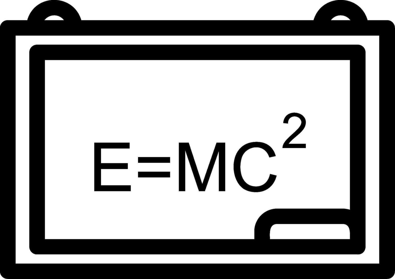 Black Board Icon vector