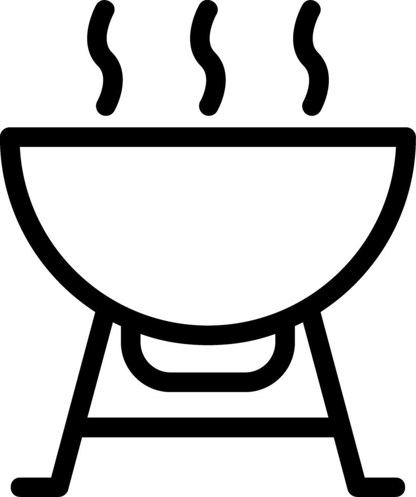 Bbq Equipment Icon vector