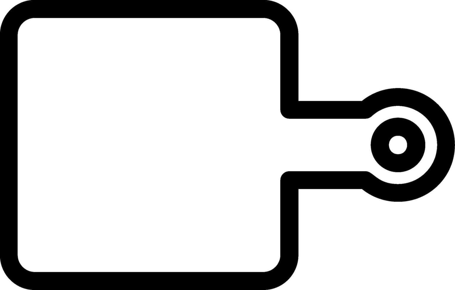 Chopping Board Icon vector