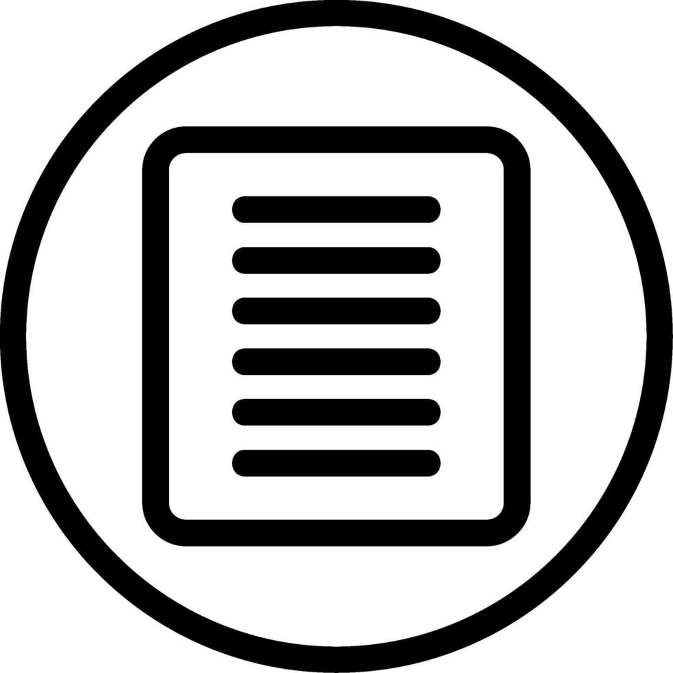 Justify Text Icon vector