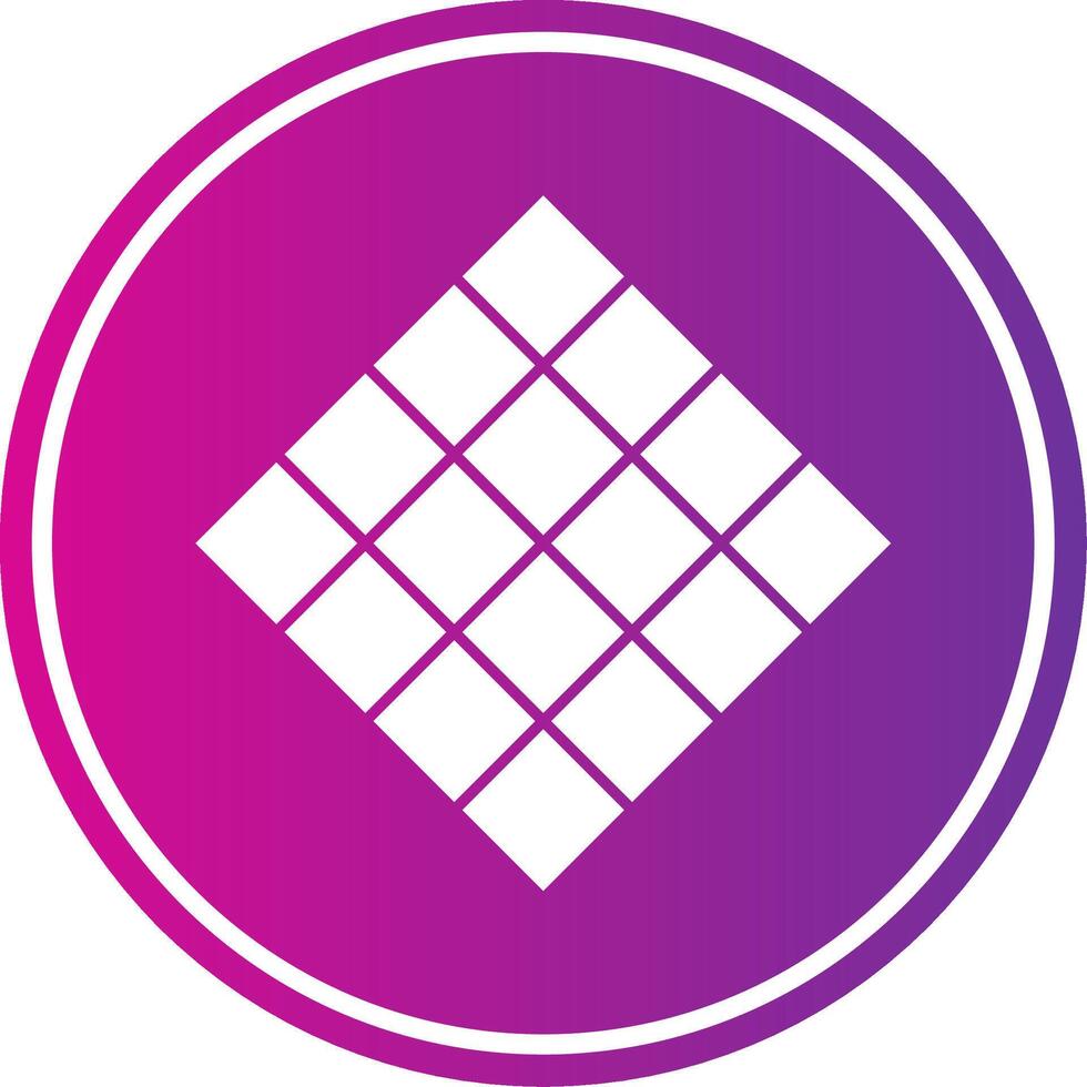 Tiles Glyph Gradient Circle Icon vector