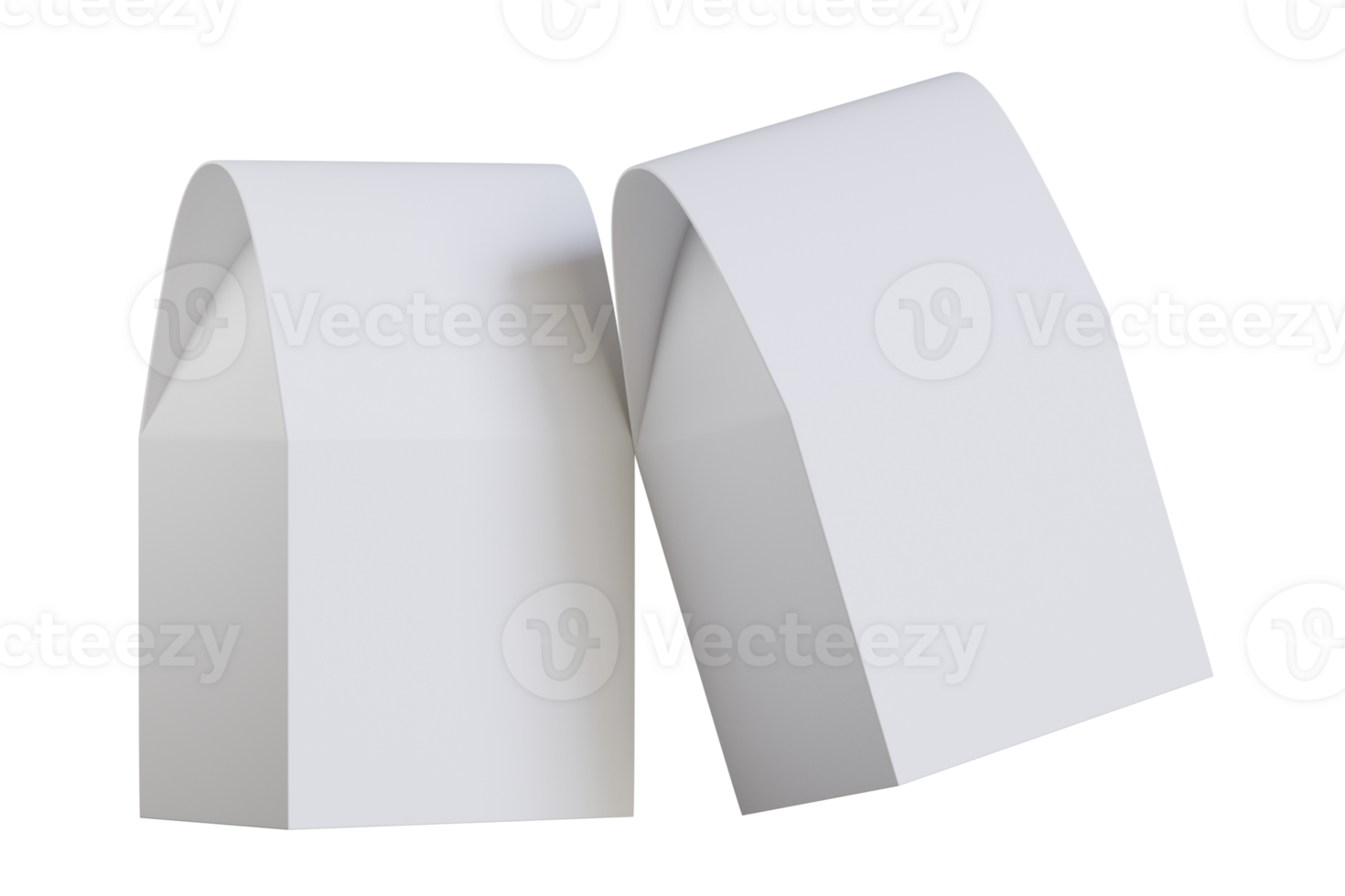 Side or front view white color realistic texture png