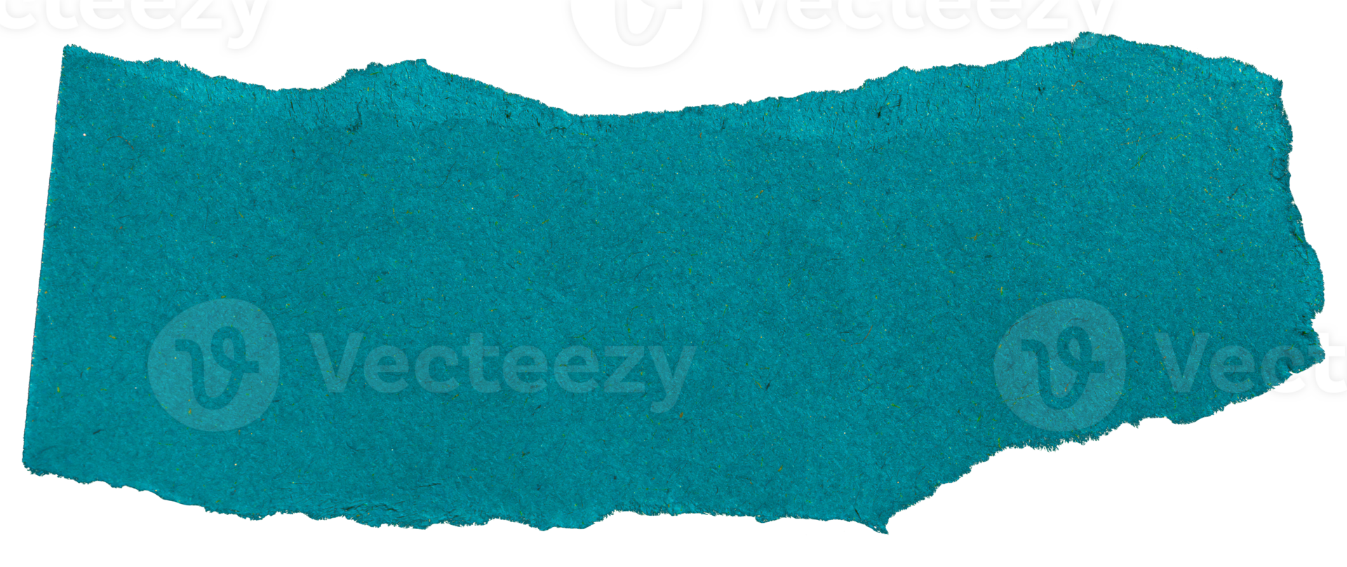 Ripped blue paper torn edges with transparent background paper tear png
