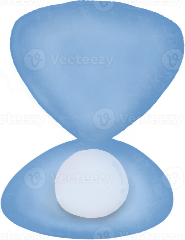 Blue pearl shell png