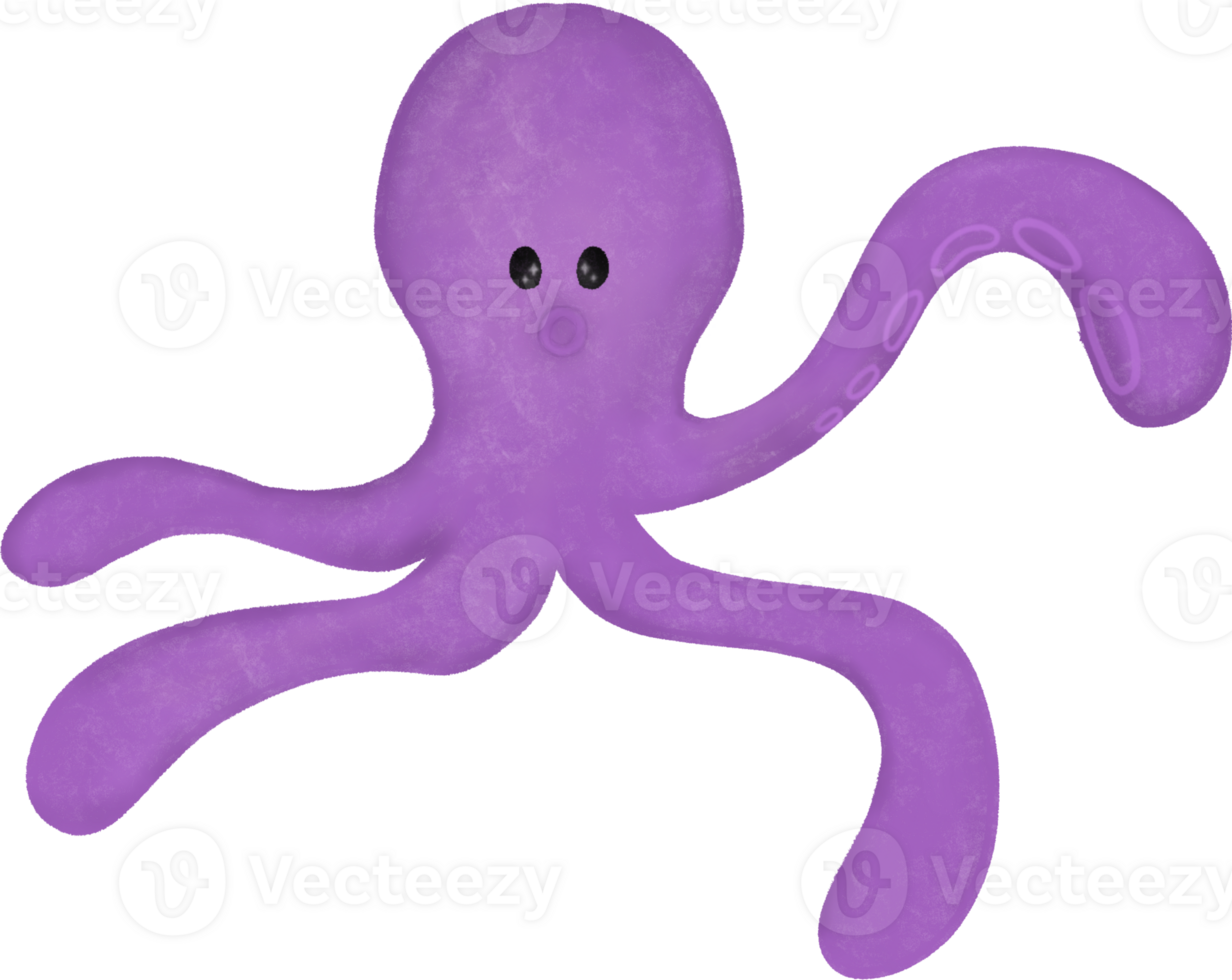 Purple Giant Squid png