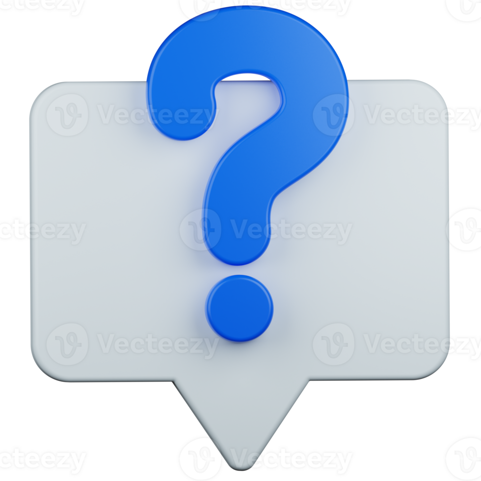 Help Request 3D Illustration png
