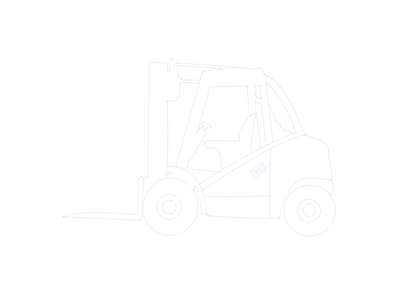 Connect the dots forklift drawing png