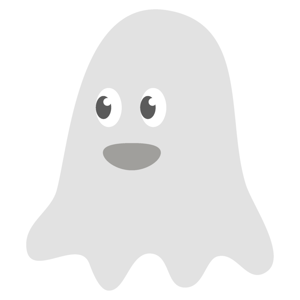 Cute Cartoon Ghost Character Illustration png