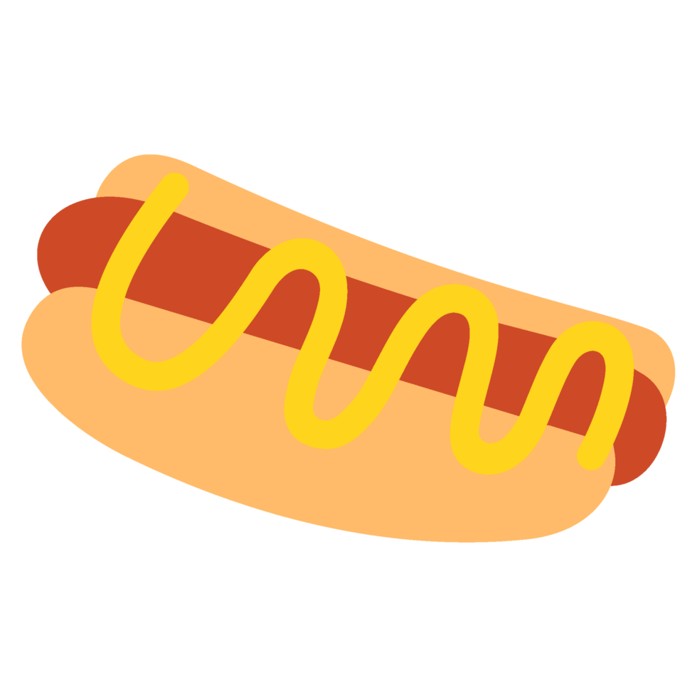 hotdog food illustration png