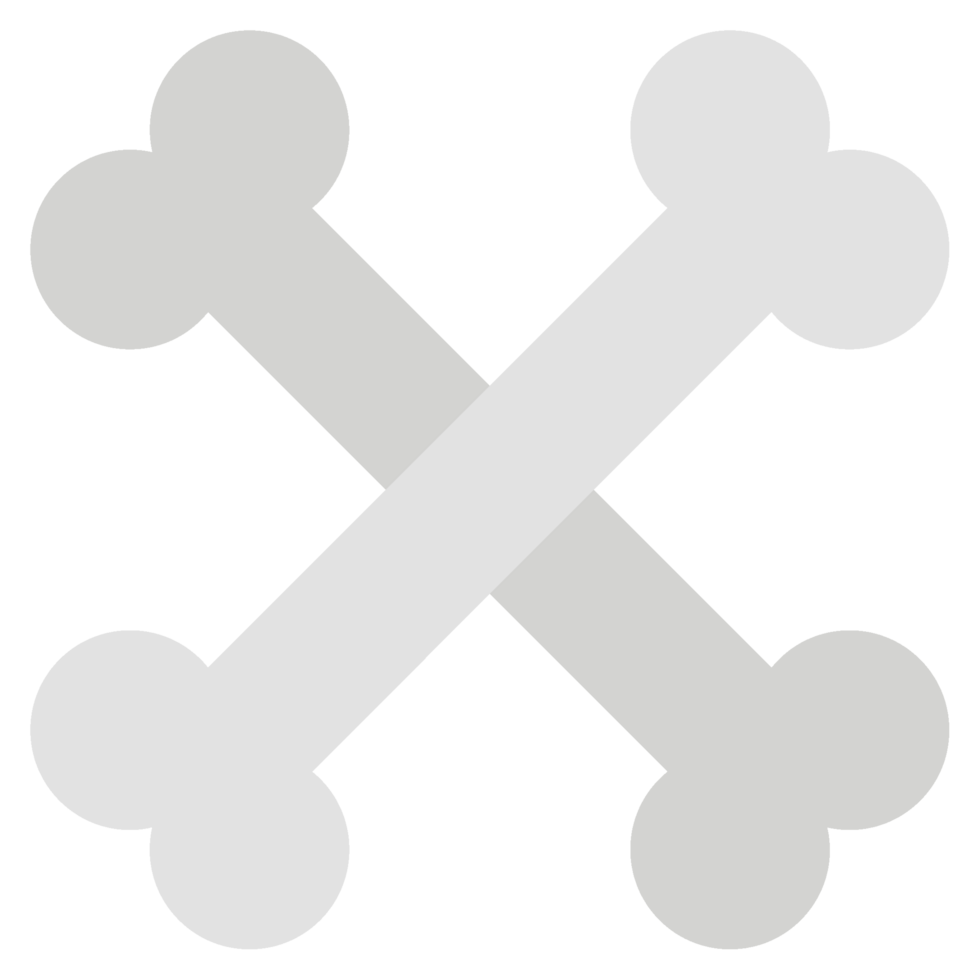 illustration of crossbones png