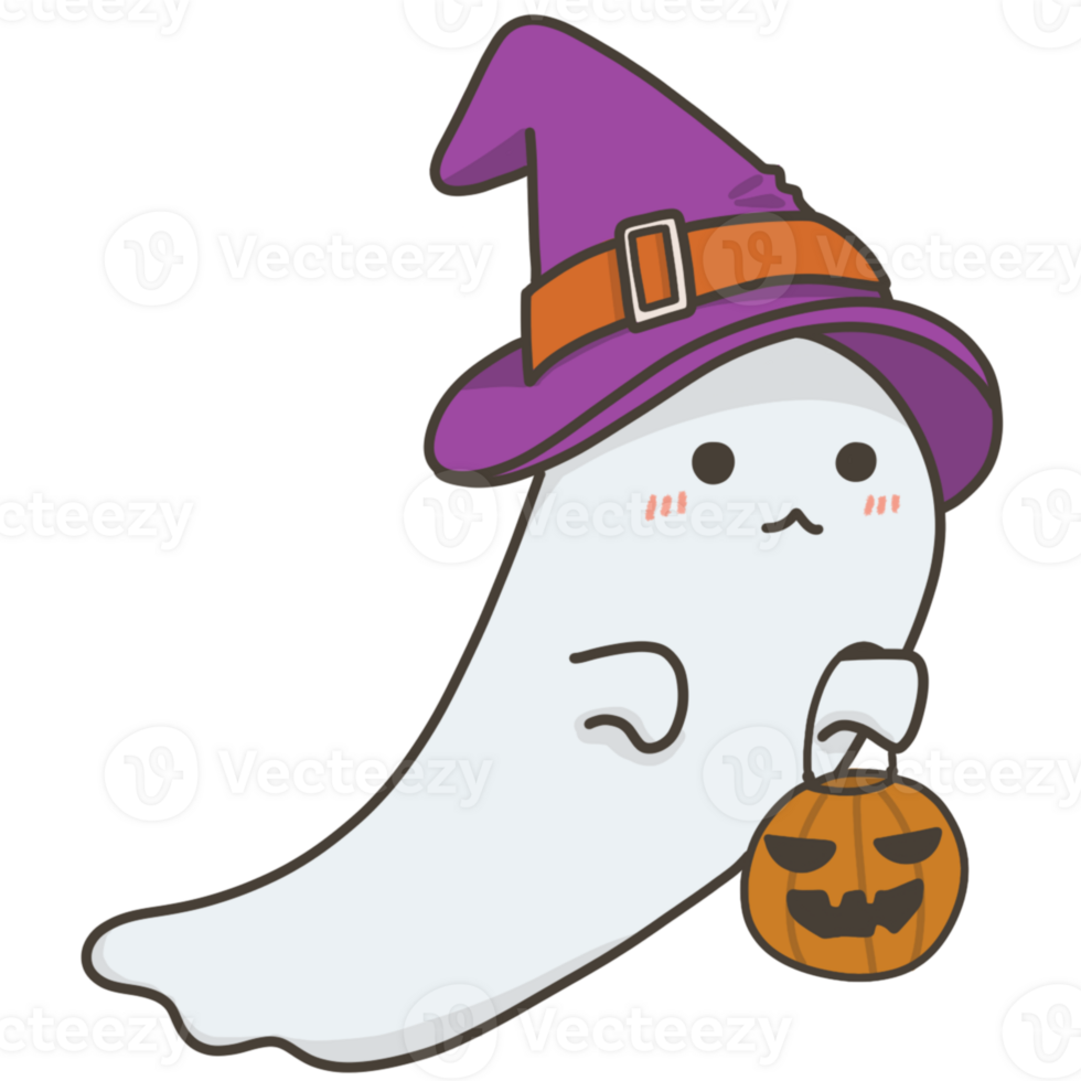 cute halloween ghost png