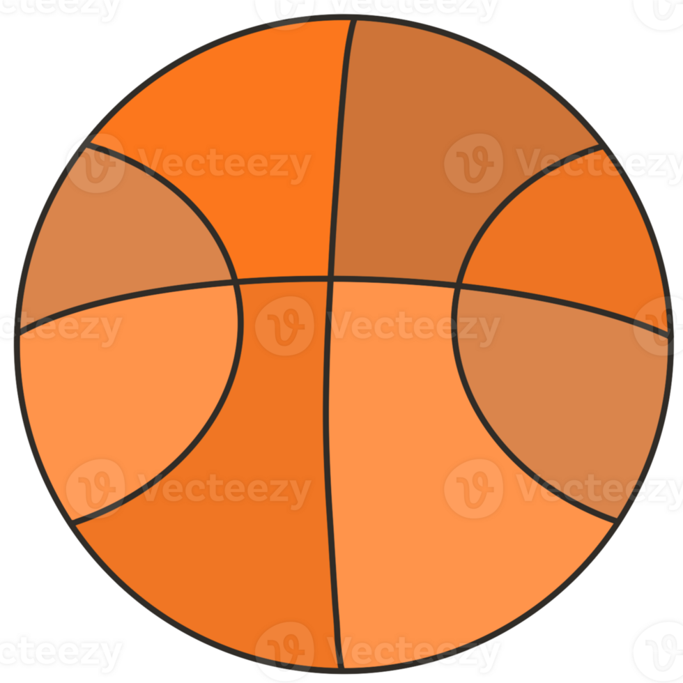basketball doodle clipart png