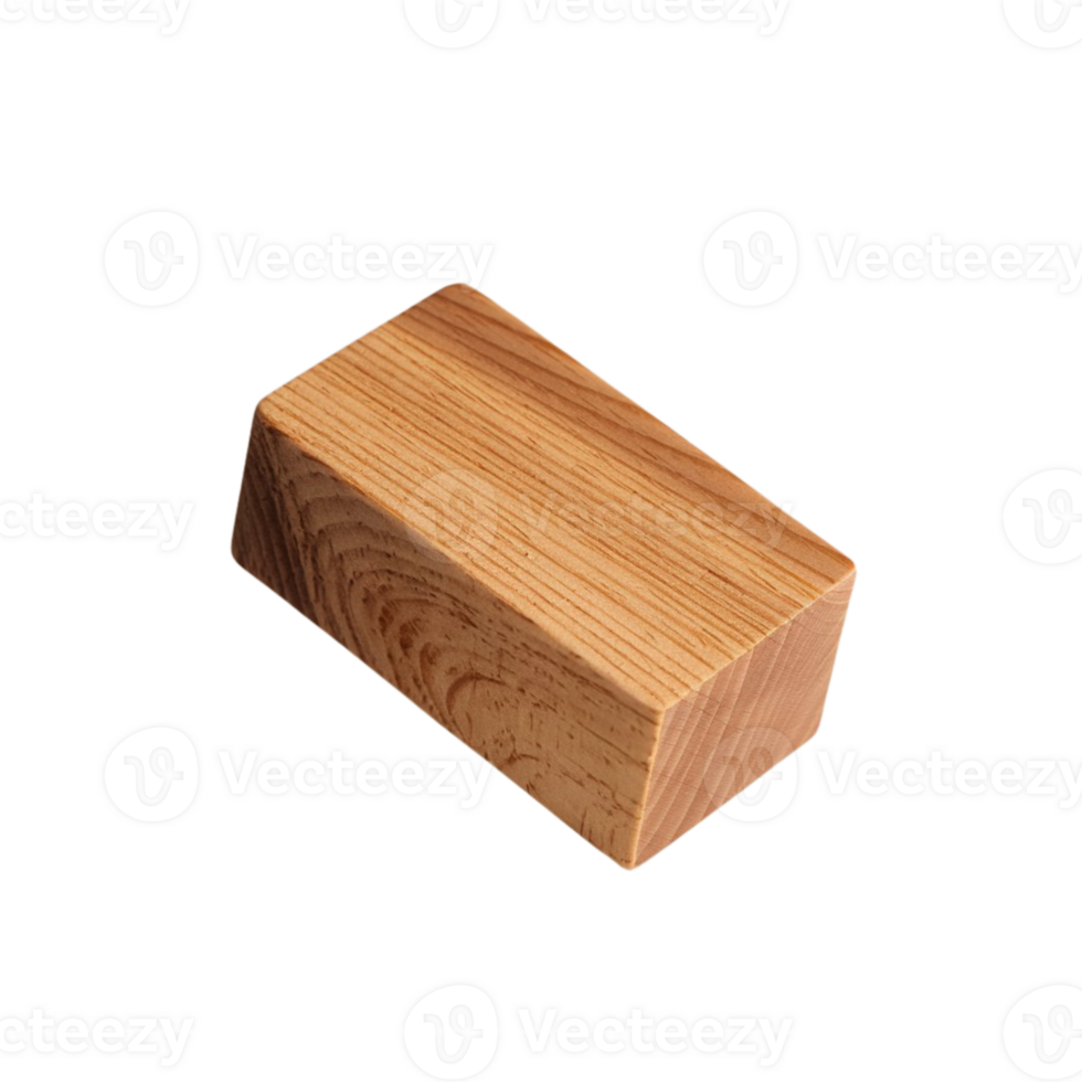 rectangular wooden object on transparent background png