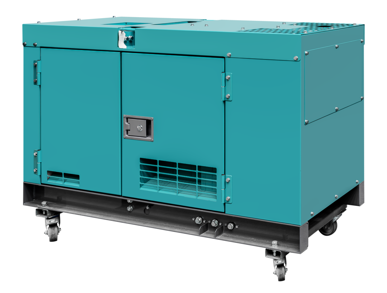 Green diesel generator png