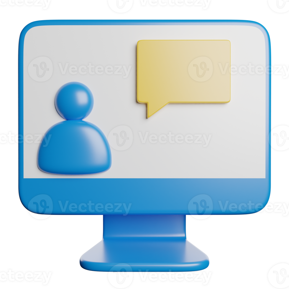 Computer Call Communication png