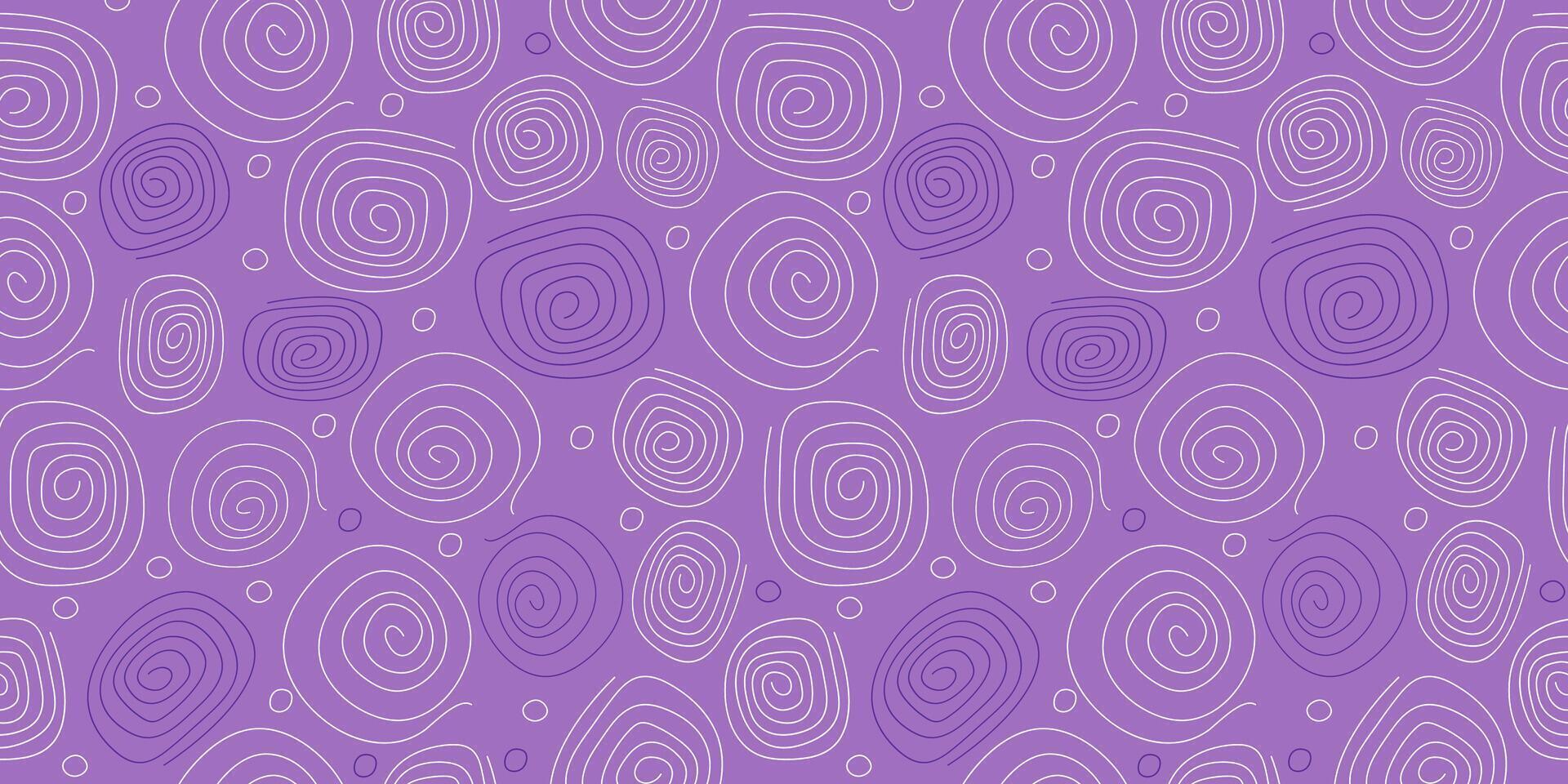 Pattern abstract shapes, drawings curls. Lines, circles, spirals, simple seamless background. Doodles. vector