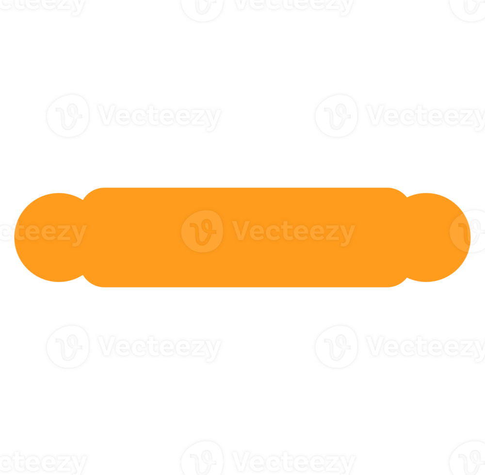 Text Box or Heading Frame Shape png