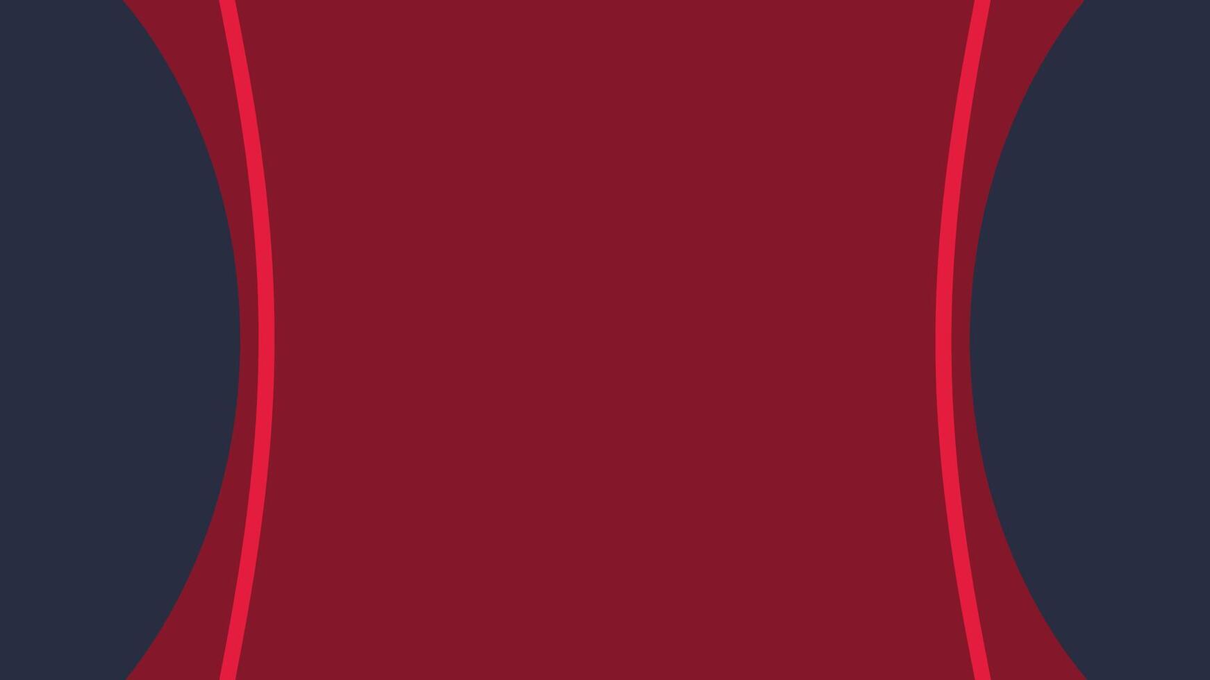 A red and blue striped dress with a black background vector