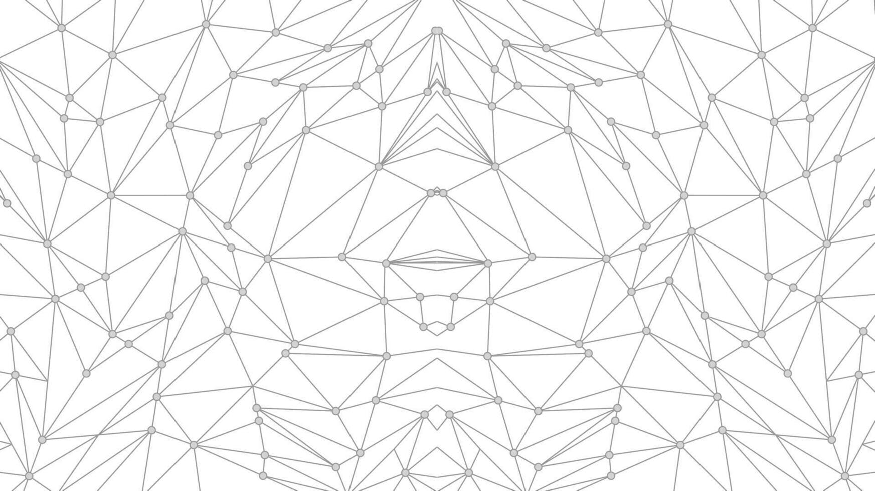 Abstract geometric pattern, white background, with triangles vector