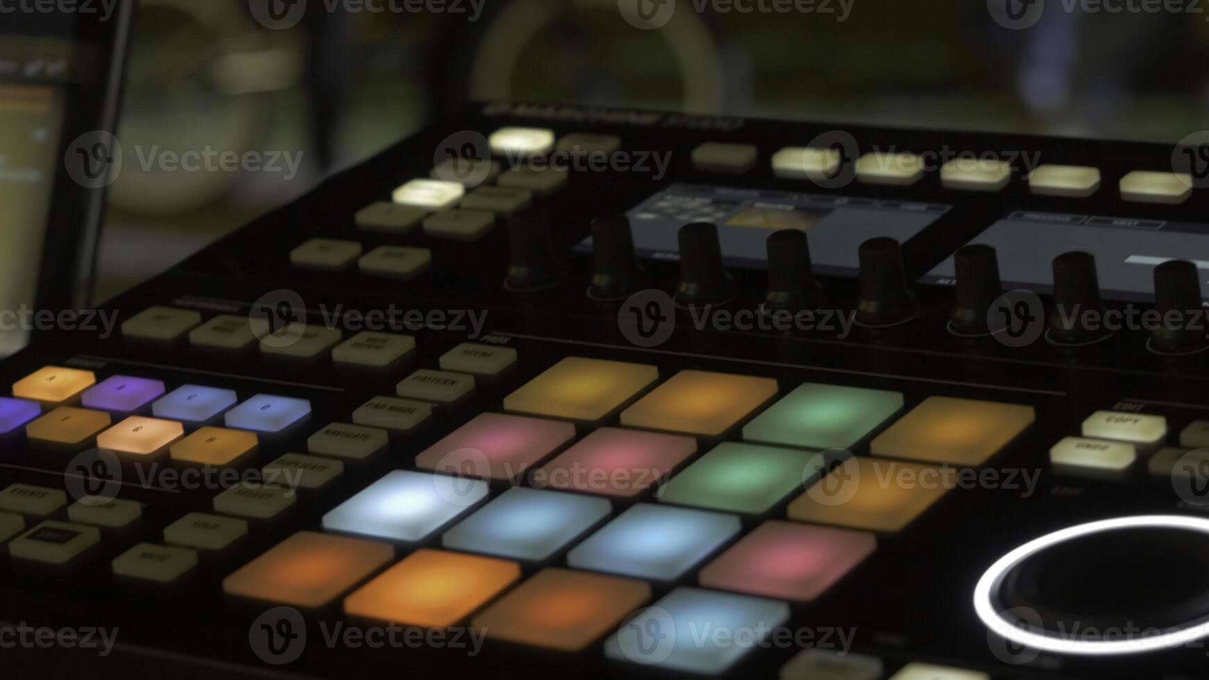 Sound music mixer control panel. Recording Studio. music concept, Shallow depth of field photo