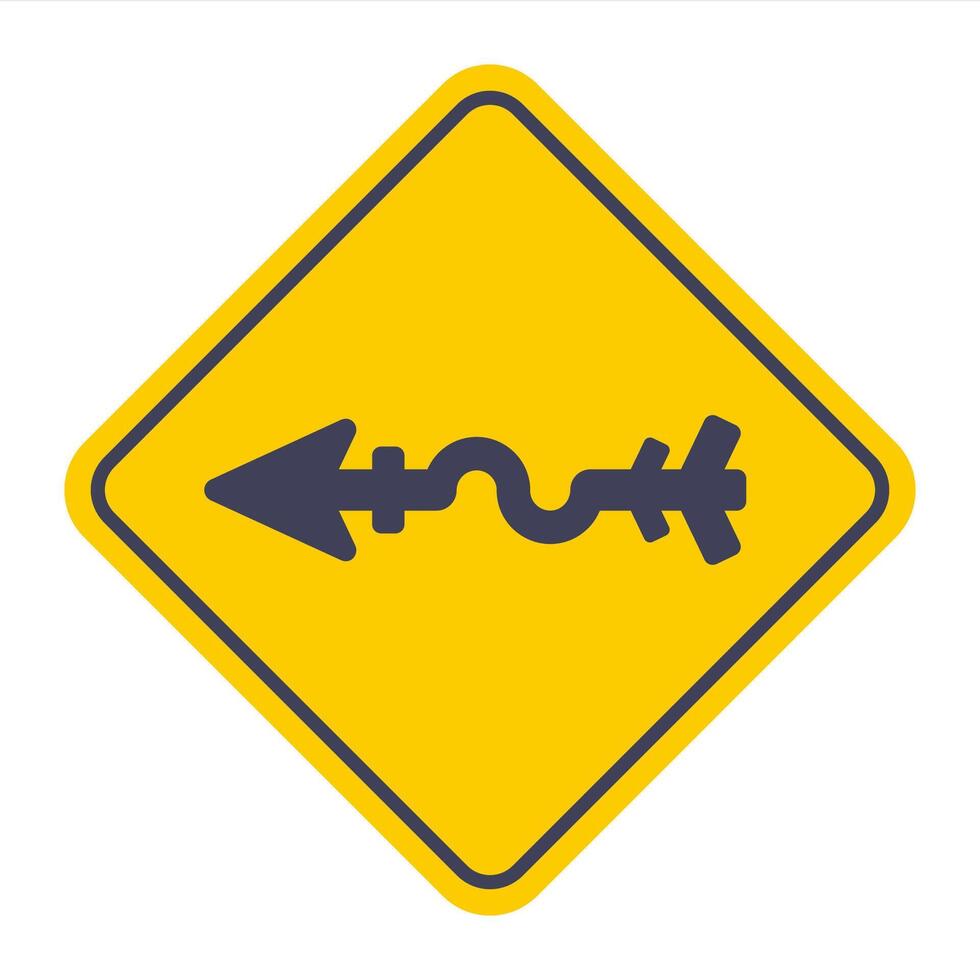 arrow icon. curved arrow from a bow. vector