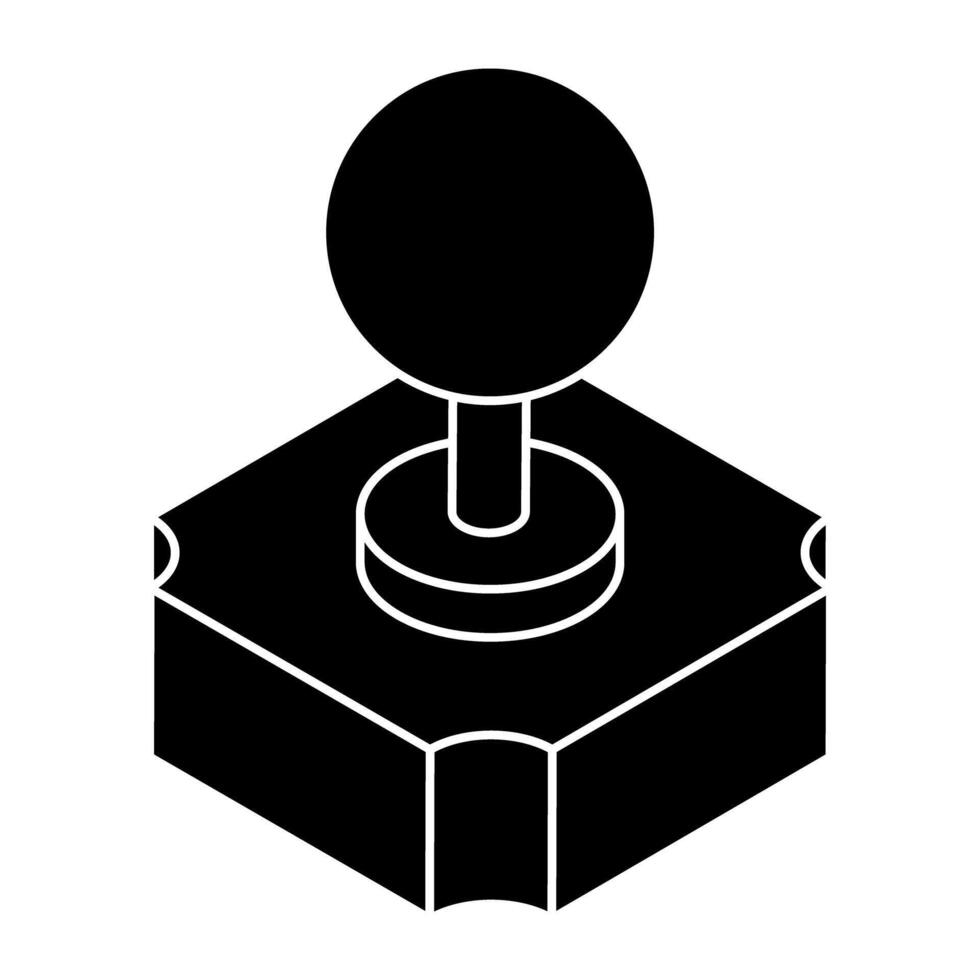 Modern design icon of joystick vector