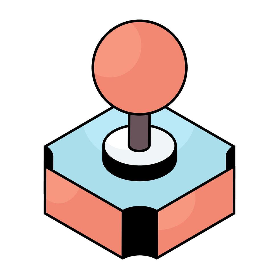 Modern design icon of joystick vector