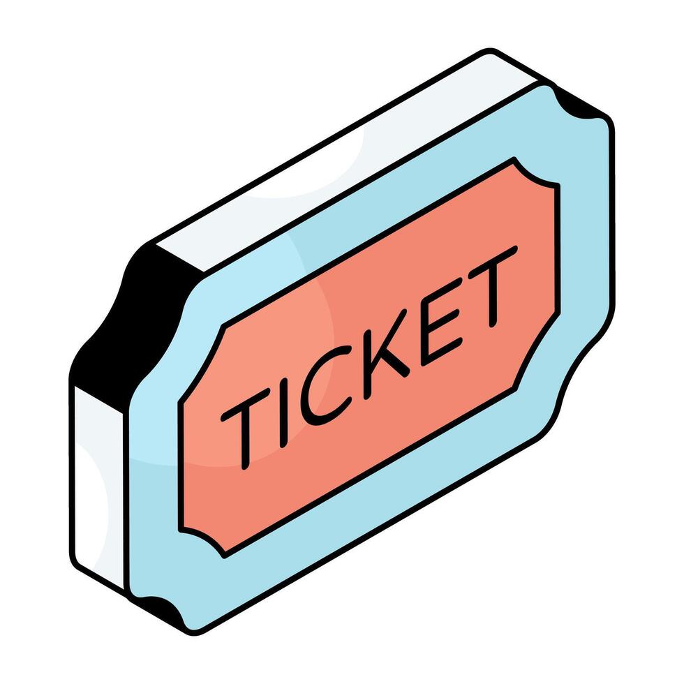 design of sports ticket vector