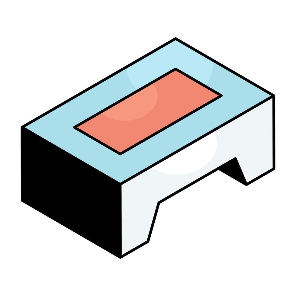 An icon design of weight scale vector