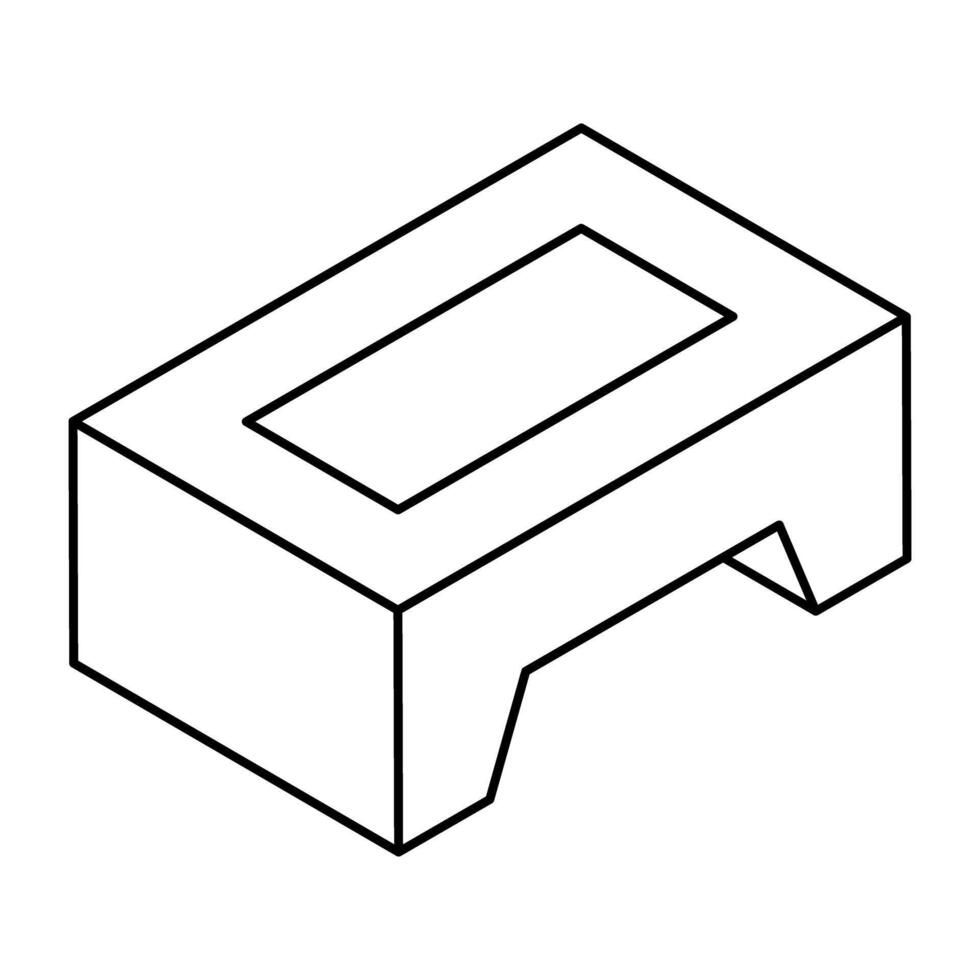 An icon design of weight scale vector