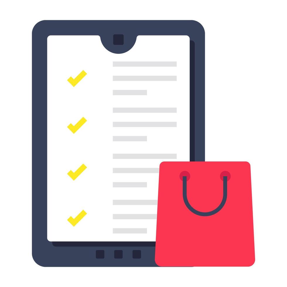 Perfect design icon of wishlist vector