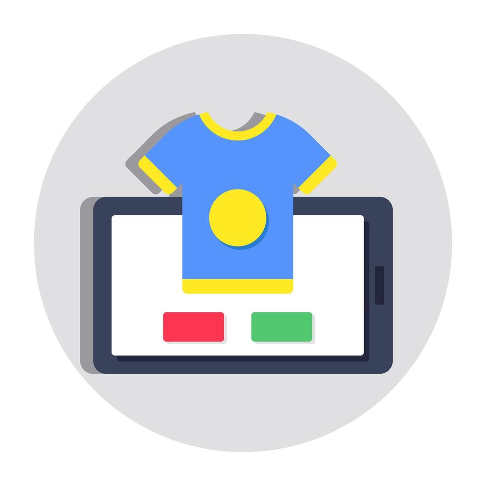 Unique design icon of online shopping vector
