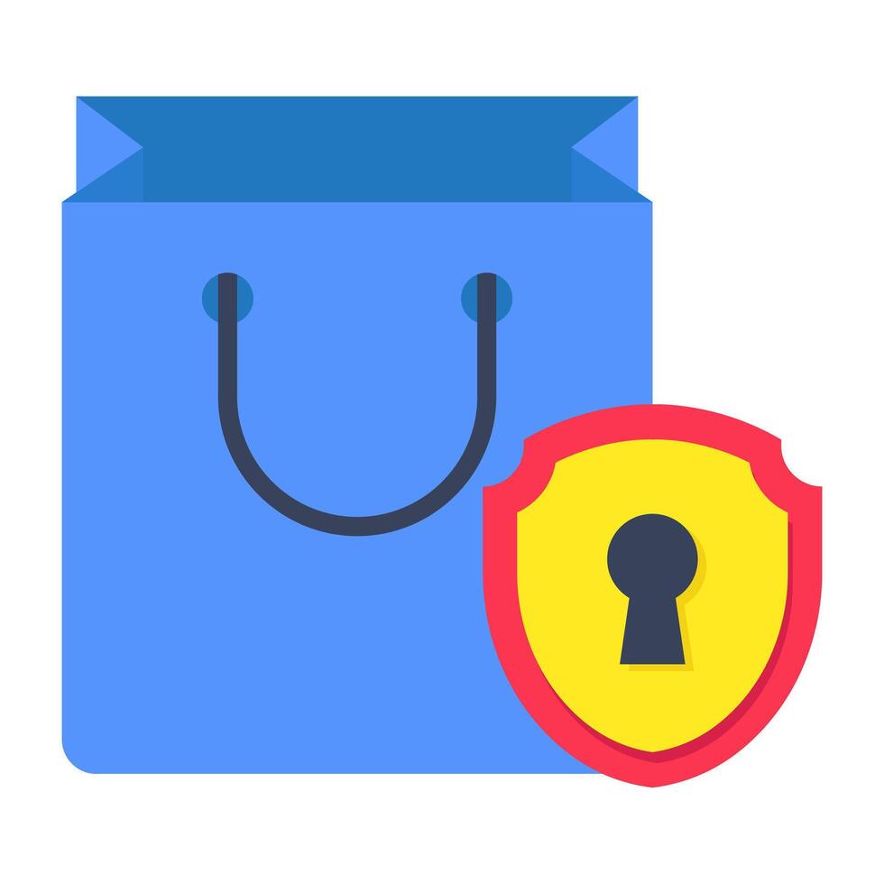A colored vectors design of secure shopping