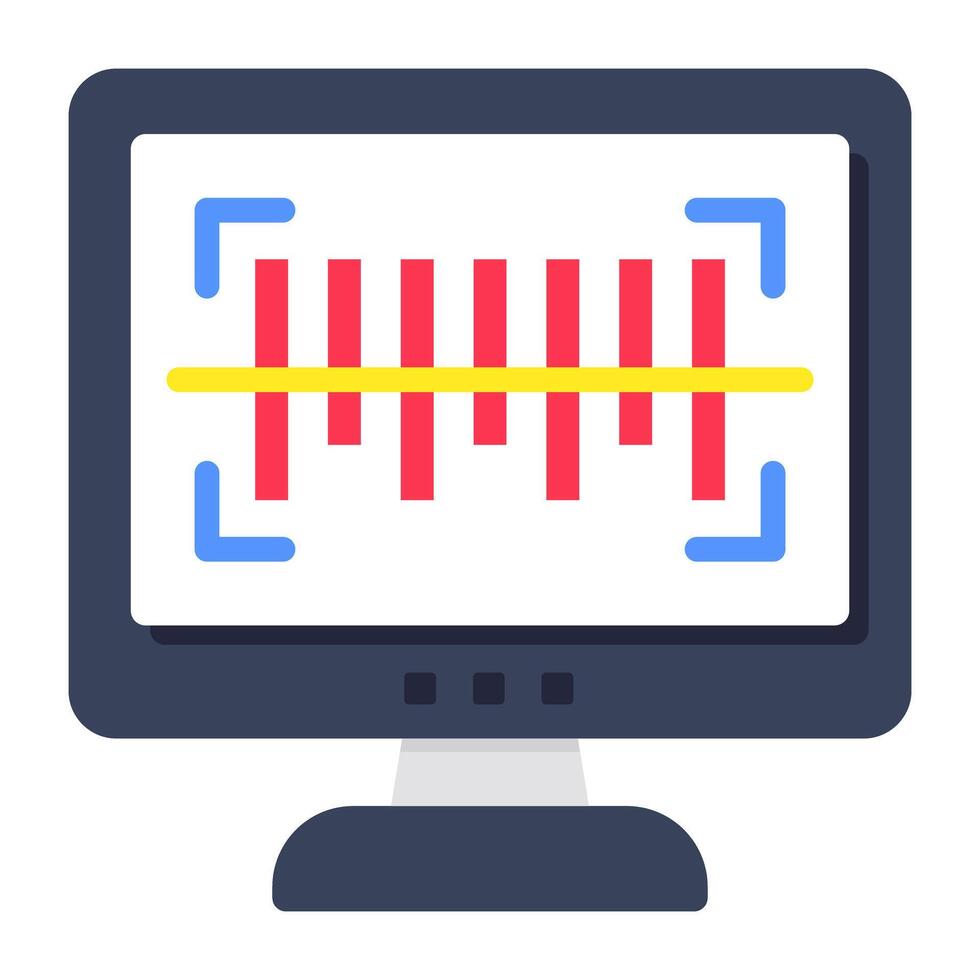 Vectors design of scan barcode