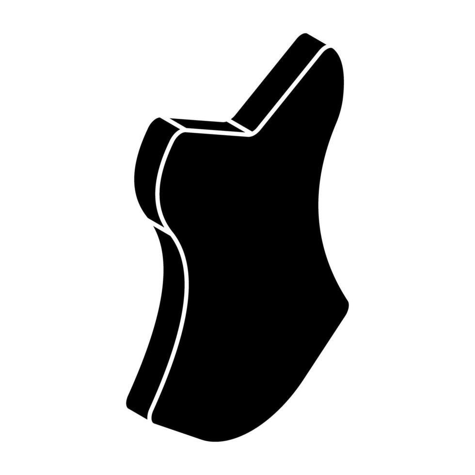 Modern design icon of dress vector